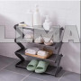 Полка для хранения обуви 4 уровней Shape Shoe rack Z5808